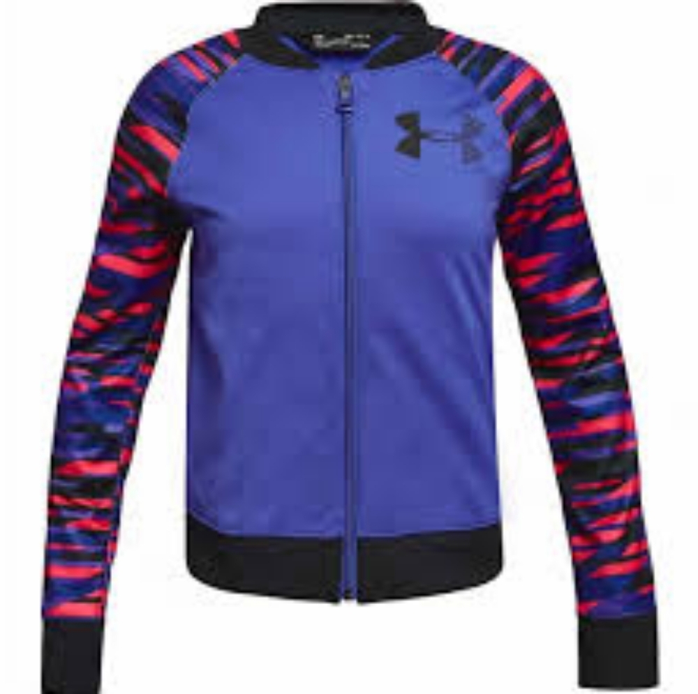 Under Armour Youth Girls Graphic Track Jacket 1320